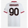 AC Milan Tammy Abraham #90 Bortatröja 2024-25 Korta ärmar